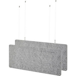 t.akustik PET Pendant Absorber 50 Ηχοαπορροφητικό Πάνελ 50x120x2.5cm 1τμχ Γκρι