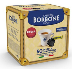 Borbone Κάψουλες Mocaccino Rosso Συμβατές με Μηχανή Dolce Gusto 50τμχ