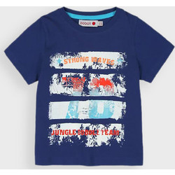 Boboli Παιδικό T-Shirt Κοντομάνικο Navy Μπλε 335056