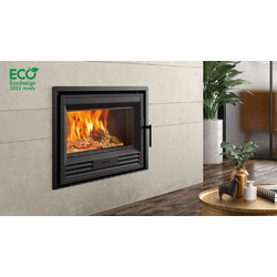 Hergom Insert C 3-80 N-HF Ενεργειακό Τζάκι Κασέτα Αερόθερμο Ξύλου Ίσιο 8kW
