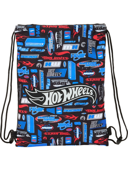 Safta Hot Wheels Παιδική Τσάντα Πλάτης Γυμναστηρίου Μπλε Μαύρη 612553855