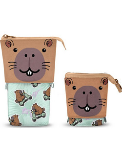 Karactermania Oh My Pop! Capybara Κασετίνα Πολύχρωμη 08745