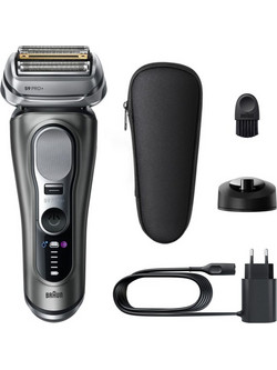 Braun Series 9 Pro+ 9615S Ξυριστική Μηχανή Προσώπου Επαναφορτιζόμενη Αδιάβροχη