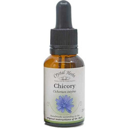 Crystal Herbs Chicory Ανθοΐαμα σε Σταγόνες για Κτητικότητα 25ml
