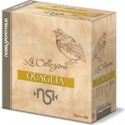 Nobel Sport Quaglia Woolen Plug Φυσίγγια Διασποράς 12Cal 70mm 31gr 25τμχ