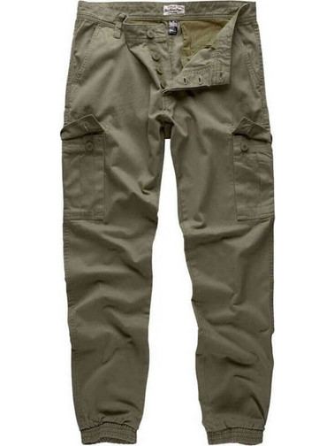 Surplus Ανδρικό Παντελόνι Cargo Joggers Κανονική Εφαρμογή Χακί 05-3801-01