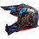 LS2 MX708 Fast II Zombie II Black Red Blue Κράνος Μηχανής Motocross 1450gr