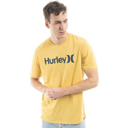 Hurley Ανδρικό Αθλητικό T-Shirt Κίτρινο MTS0035030-H715