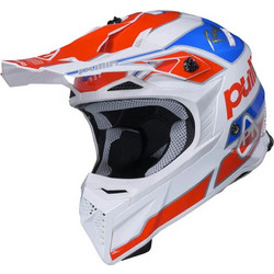Pull-In MX Team Red Blue Κράνος Μηχανής Motocross 1350gr