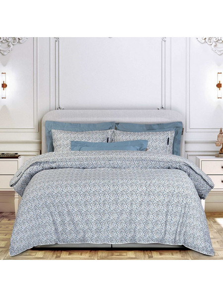 Greenwich Polo Club Σετ Σεντόνια Υπέρδιπλα Βαμβακερά 240x260 Essential 2360 Blue White