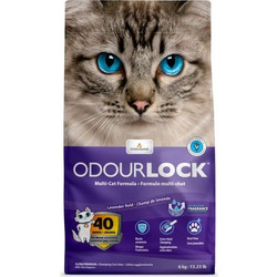 Intersand Odourlock Lavender Άμμος Γάτας Μπετονίτης με Άρωμα Λεβάντα 6kg