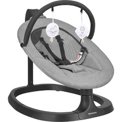 KikkaBoo Zazu Relax Μωρού Κούνια με Μουσική έως 30kg Γκρι