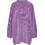 Funky Buddha Mini Καθημερινό Φόρεμα Πλεκτό Λιλά FBL012-101-13