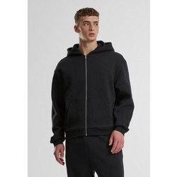 Urban Classics Ανδρική Ζακέτα Φούτερ με Φερμουάρ Μαύρη TB7284-00007
