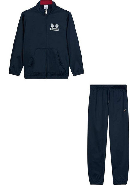 Champion Παιδικό Σετ Φόρμας Navy Μπλε Κόκκινο 307264-BS501
