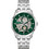 Bulova Sutton Ανδρικό Ρολόι Αυτόματο με Ασημί Μεταλλικό Μπρασελέ 96A329