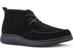 Clarks RelaxLite Moc Ανδρικά Μποτάκια Suede Μαύρα 26184688-1