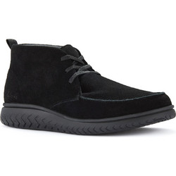 Clarks RelaxLite Moc Ανδρικά Μποτάκια Suede Μαύρα 26184688-1