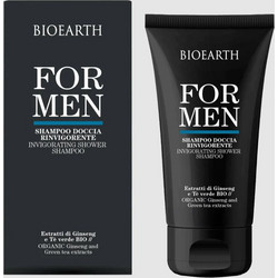 Bioearth Invigorating Ανδρικό Αφρόλουτρο σε Gel 200ml