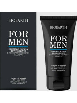 Bioearth Invigorating Ανδρικό Αφρόλουτρο σε Gel 200ml