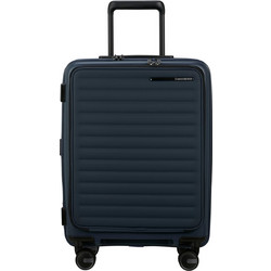 Samsonite Restackd / Easy Access 150703-1547 Βαλίτσα Καμπίνας 55x40x23cm με 4 Ρόδες Μαύρη