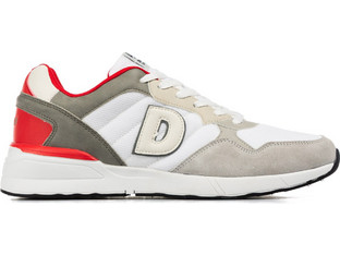 District75 City Low Ανδρικά Sneakers Λευκά 25-11050101-091