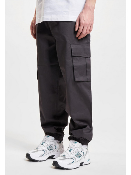 Def Ανδρικό Παντελόνι Cargo Joggers Κανονική Εφαρμογή Ανθρακί DFCP069-01745