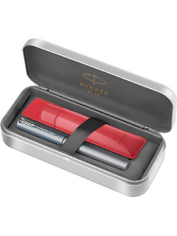 Parker Vector XL Silver-Blue Σετ Στυλό Υγρής Μελάνης 1161.1052.24