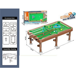 Blue Toys Επιτραπέζιο Αμερικάνικο Μπιλιάρδο Μ72xΠ35xΥ7cm MKU214520