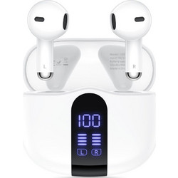 Tech-Protect Ultraboost Core G2 Ακουστικά Bluetooth In Ear White