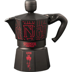 Bialetti Moka Express Stranger Things Μπρίκι Espresso 3Cups Μαύρο