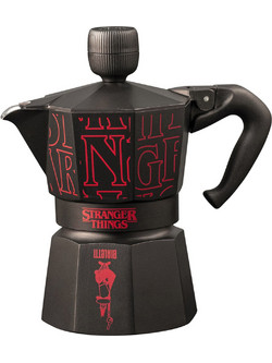 Bialetti Moka Express Stranger Things Μπρίκι Espresso 3Cups Μαύρο