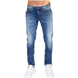 Cover Ανδρικό Τζιν Παντελόνι Ελαστικό Slim Εφαρμογή Μπλε E0579