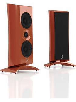 Estelon Aurelle Ζεύγος Ηχείων Hi-Fi Βιβλιοθήκης 80W 2 Δρόμων Amber Elegance