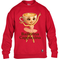 Takeposition Ballerina Cappuccina Παιδικό Φούτερ Κόκκινο 810-1429