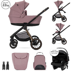 Lorelli Bianca Καρότσι Μωρού 3 σε 1 Pink
