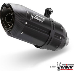 MIVV Suono Τελικό Εξάτμισης για Ducati Multistrada 1200 '15-'20 με Σιγαστήρα Black