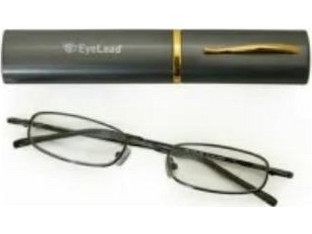 EyeLead Pocket Γυαλιά Πρεσβυωπίας +3.75 Μεταλλικά Γκρι