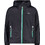 CMP Παιδικό Μπουφάν Χειμωνιάτικο Softshell Αδιάβροχο Μαύρο Βεραμάν 3X57624-U423