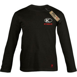 Takeposition Moto Kymco Παιδικό T-Shirt Μακρυμάνικο Μαύρο 214-814-9035