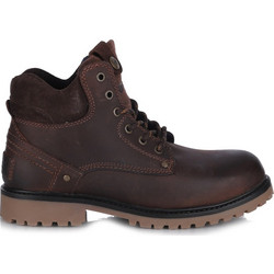 Wrangler Yuma Men Mid Ανδρικά Αρβυλάκια Δερμάτινα Καφέ 20253061-IKU