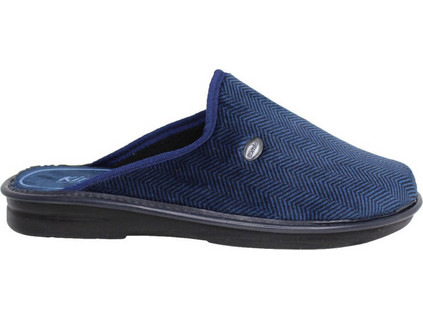 Smart Steps Χειμερινές Ανδρικές Παντόφλες Navy Μπλε 1320-BLUE