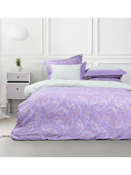 Nima Σετ Σεντόνια Μονά Βαμβακερά 170x260 Flow Lilac