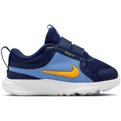 Nike Star Runner 5 Παιδικά Αθλητικά Παπούτσια για Τρέξιμο Navy Μπλε Πορτοκαλί HF7006-403