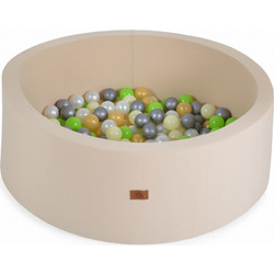 Moni Μπαλοπισίνα με 200 Μπάλες Beige BP02-5