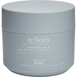 Re-Born Healing Black Mud Μάσκα Μαλλιών για Επανόρθωση 250ml