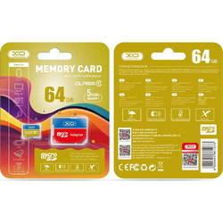 XO microSDXC 64GB Class 10 U1 UHS-I + Adapter