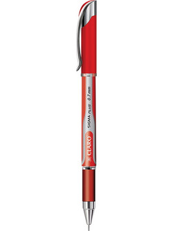 Claro Sigma Plus Στυλό 0.7mm Κόκκινο CL-3205