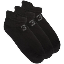 FMS Ανδρικές Κάλτσες Κοντές Μαύρες 3Pack MW2-0400-BL