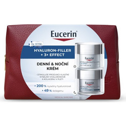 Eucerin Hyaluron-Filler & 3x Effect Cream SPF15 50ml + Night Cream 50ml